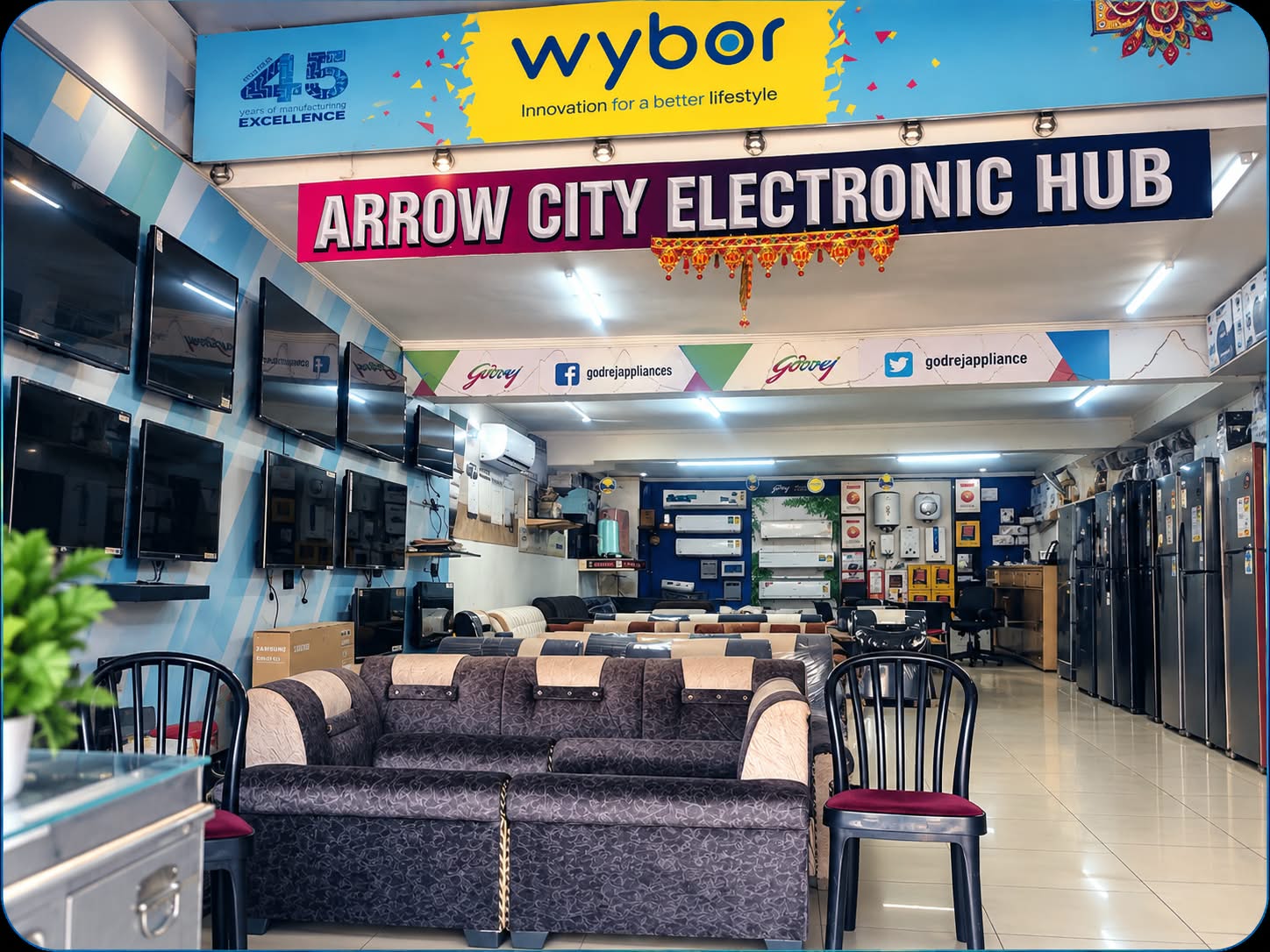 Arrow City Our Showroom